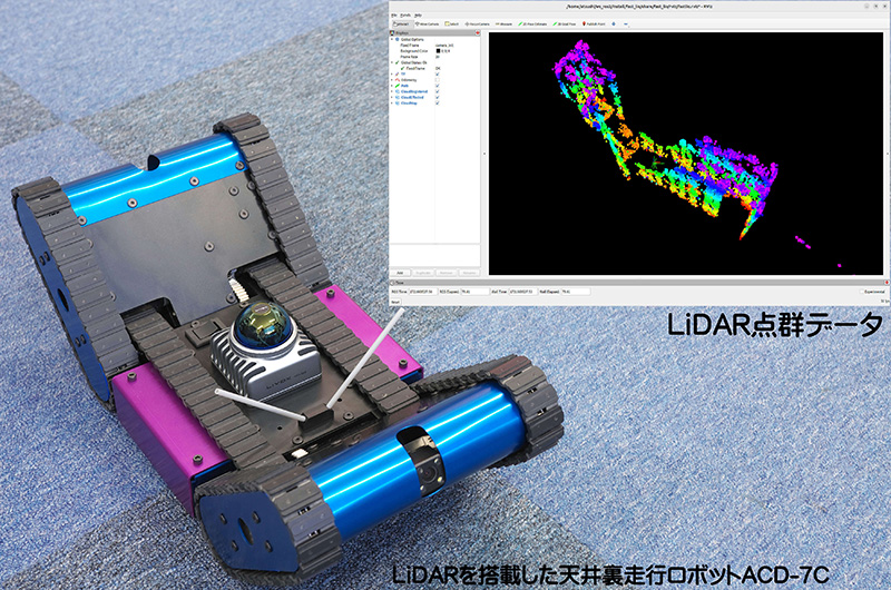 株式会社横浜ケイエイチ技研 天井裏走行ロボット ACD-7C